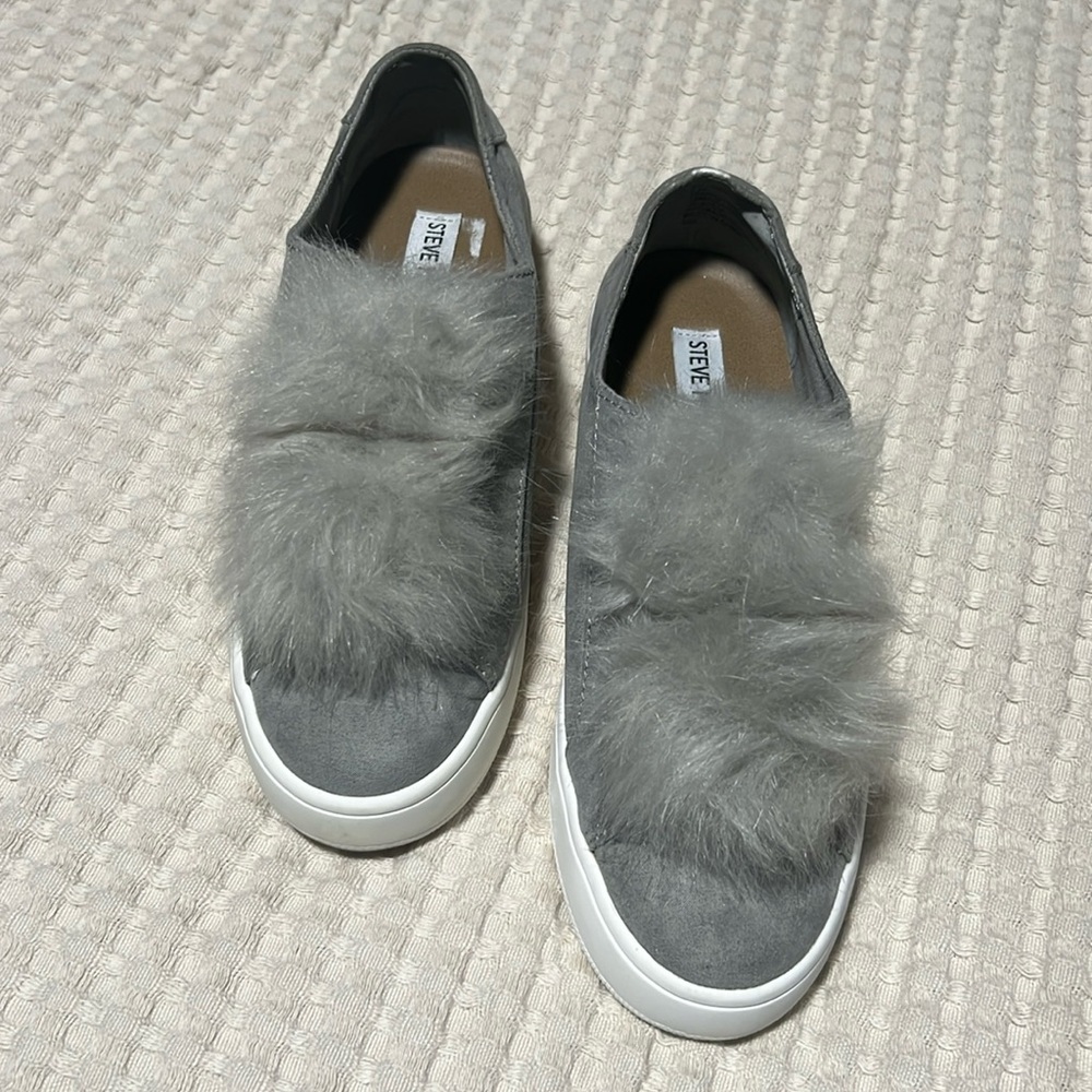 Grey Steve Madden shoes